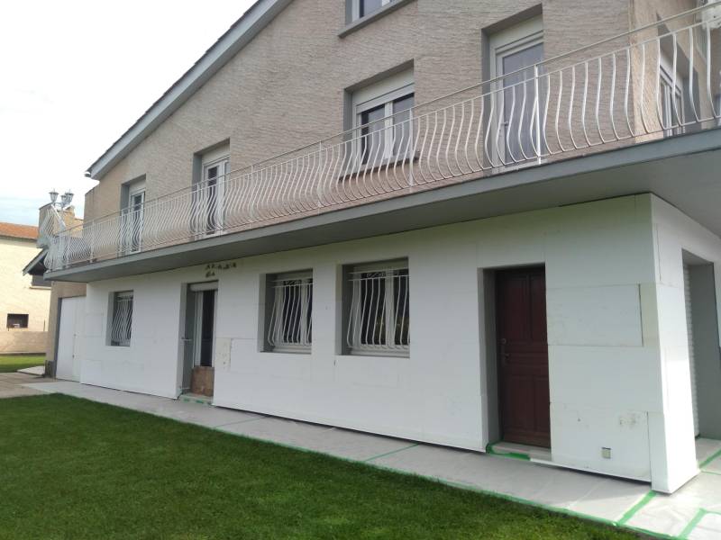 Isolation extérieure villa particulier à Mallemoisson